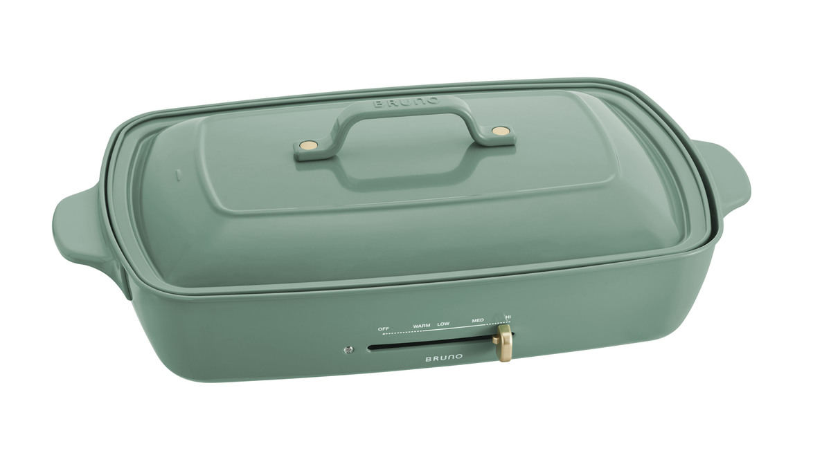 BRUNO コンパクトホットプレート 若草色 Amazon.co.jp: BRUNO ブルーノ