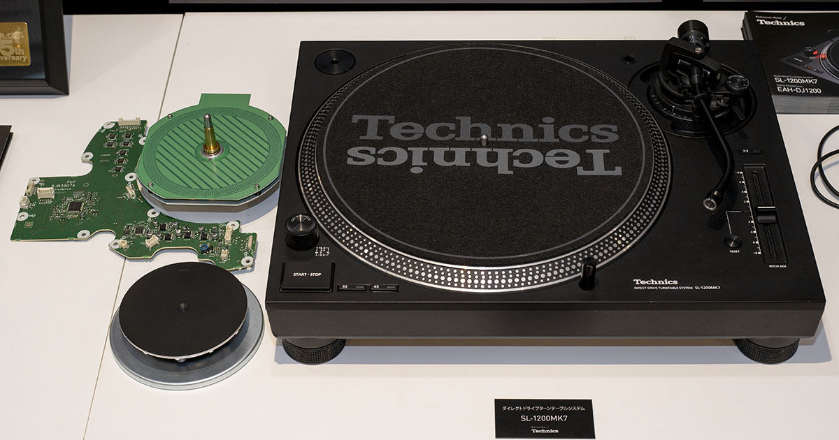 テクニクス、限定7色カラバリのDJターンテーブル「SL-1200M7L」 | マイ