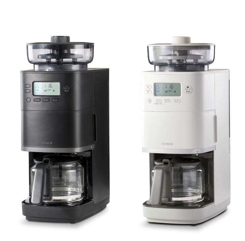 豆と水の計量から抽出まで全自動！ シロカのコーヒーメーカー | マイ