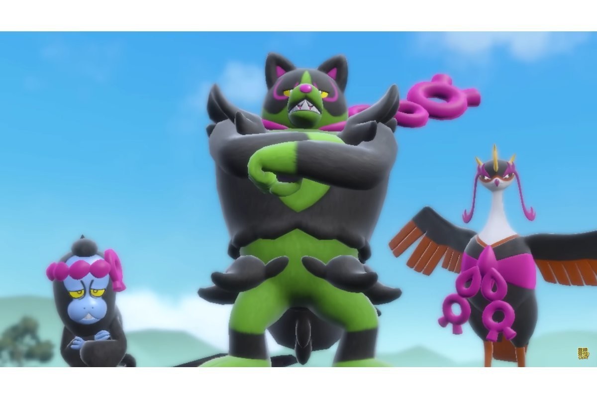 ポケモン S・V』DLCで新登場するイイネイヌ、マシマシラ、キチキギスの