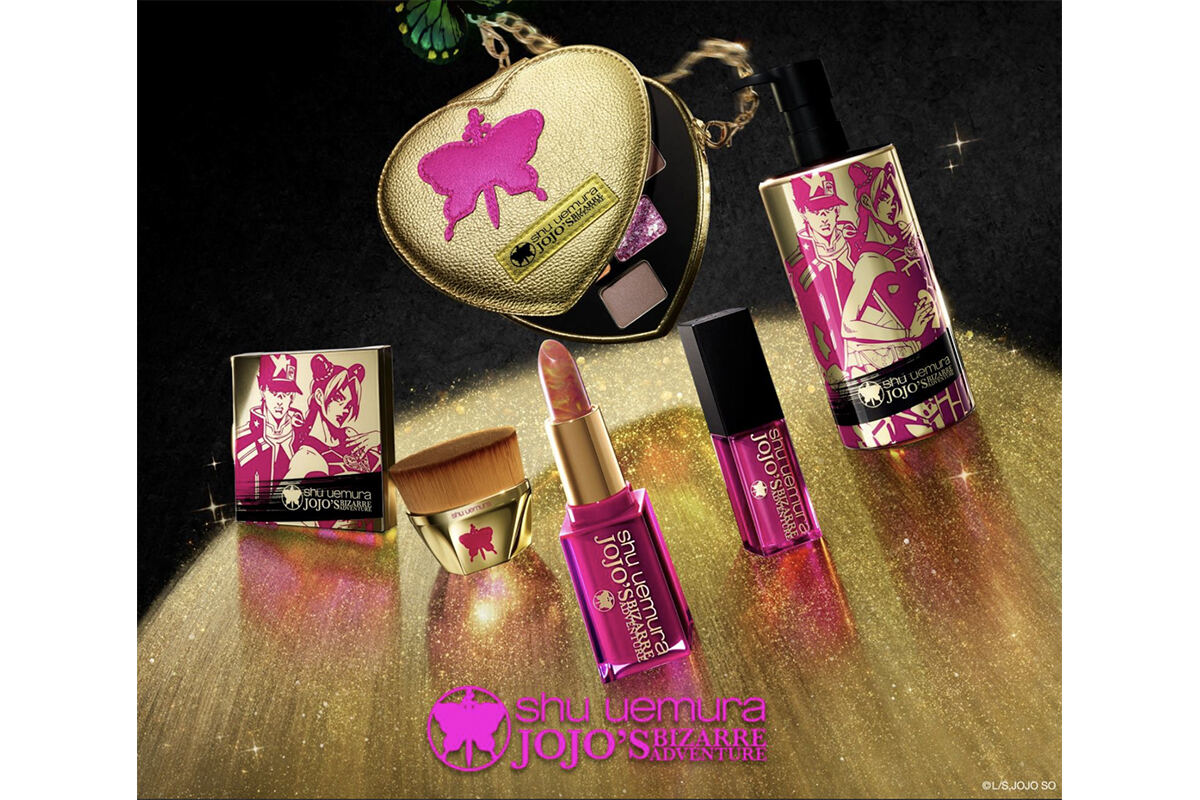 シュウ ウエムラから『ジョジョの奇妙な冒険』ホリデーコレクション15