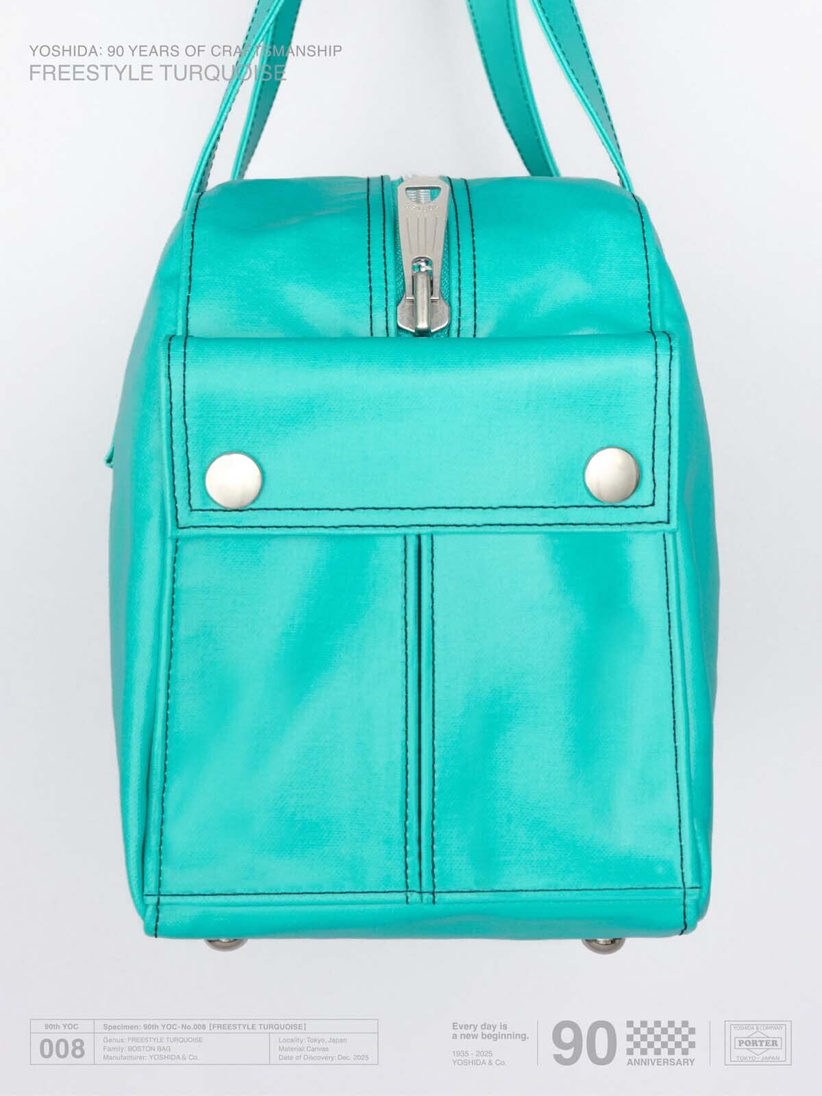 PORTER「FREE STYLE」90周年限定ターコイズ登場──実物で確かめた