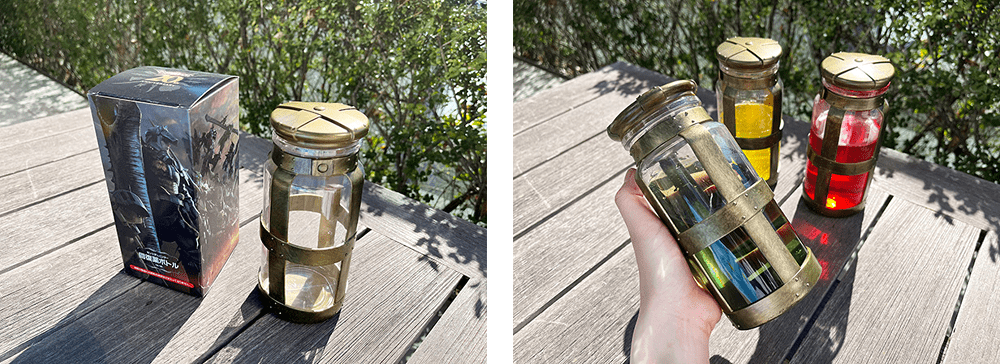 モンハン』の“回復薬風ボトル”がプライズ再登場、500ml入るボトル