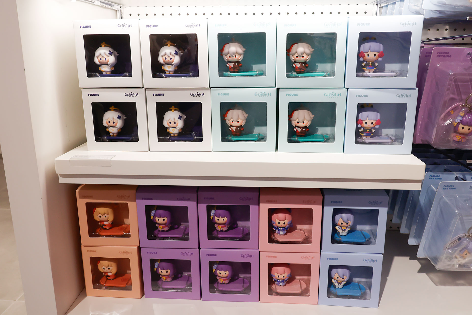 原神 minini POP-UP」レポート：ぬいぐるみやキーリングなど