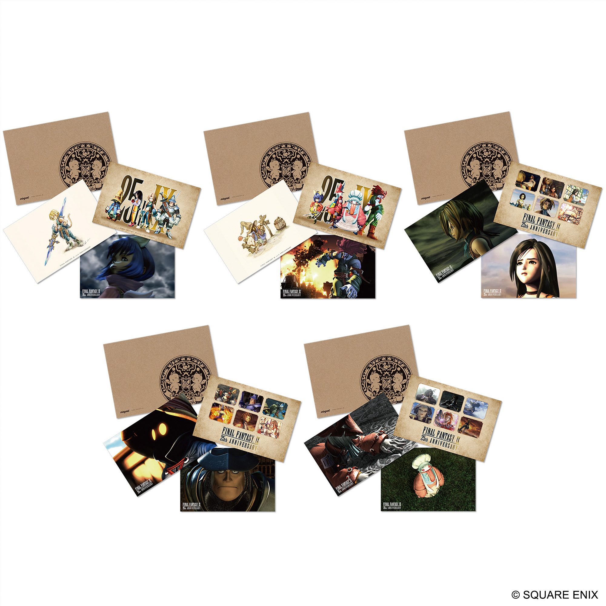 FF9』25周年記念くじが発売決定。ビビのぬいぐるみなどが当たる