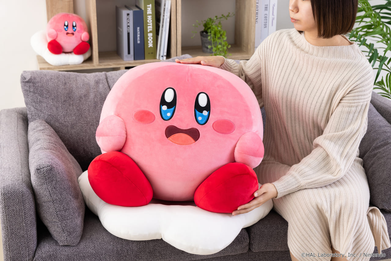 カービィ」のデカくてモチモチなぬいぐるみが予約開始