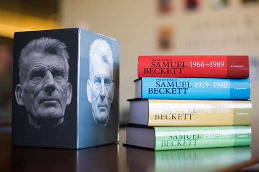 Last volume of Samuel Beckett's letters celebrated at Emory