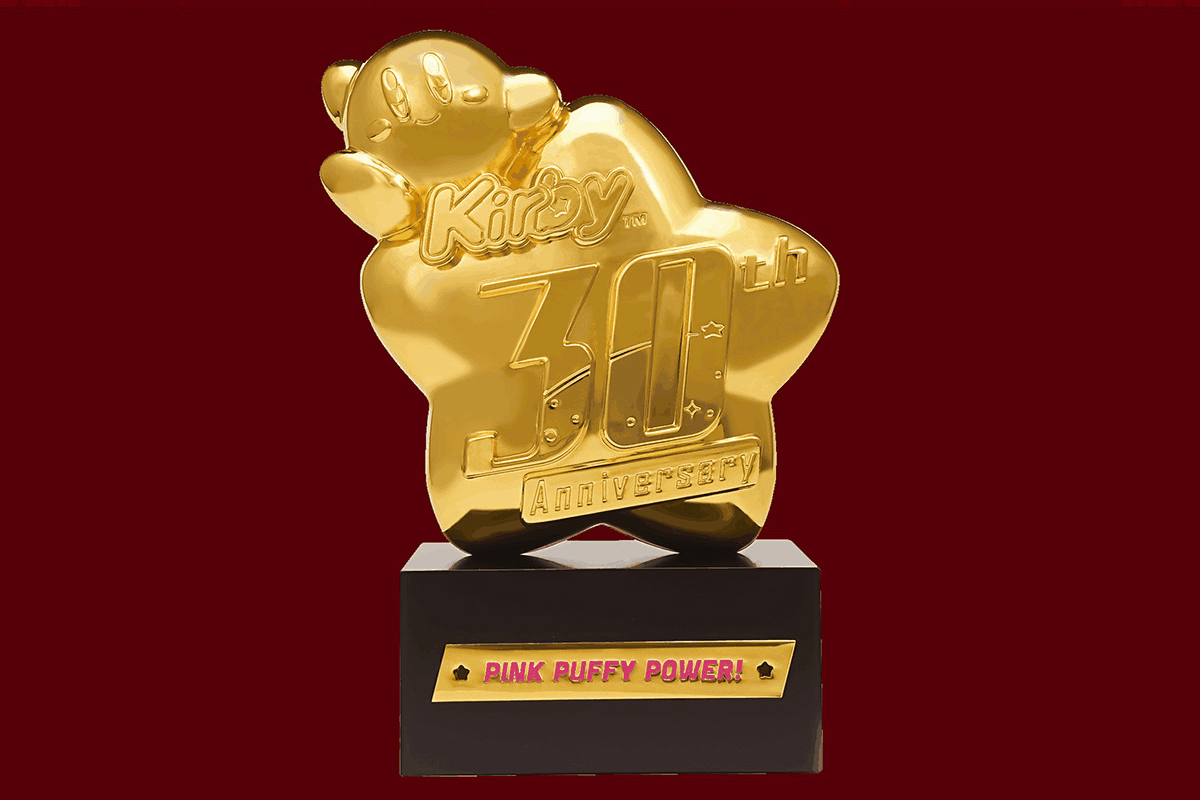 星のカービィ 30th記念トロフィー | エンスカイNEWS