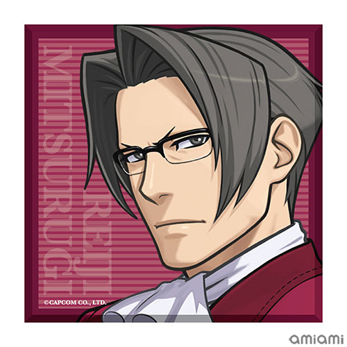 トピックス】『逆転裁判』シリーズの「成歩堂龍一」と「御剣怜侍」缶