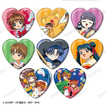 TVアニメ『カードキャプターさくら』より、「トレーディングハート型缶