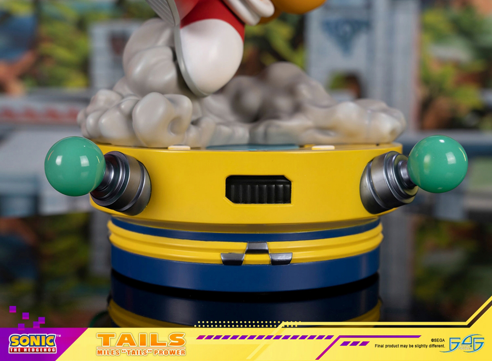 ソニック・ザ・ヘッジホッグ2』より、テイルスがスタチューとして立体化！