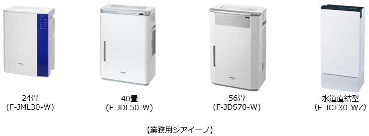 業務用 空間除菌脱臭機「ジアイーノ」出荷累計10万台を突破 | 企業