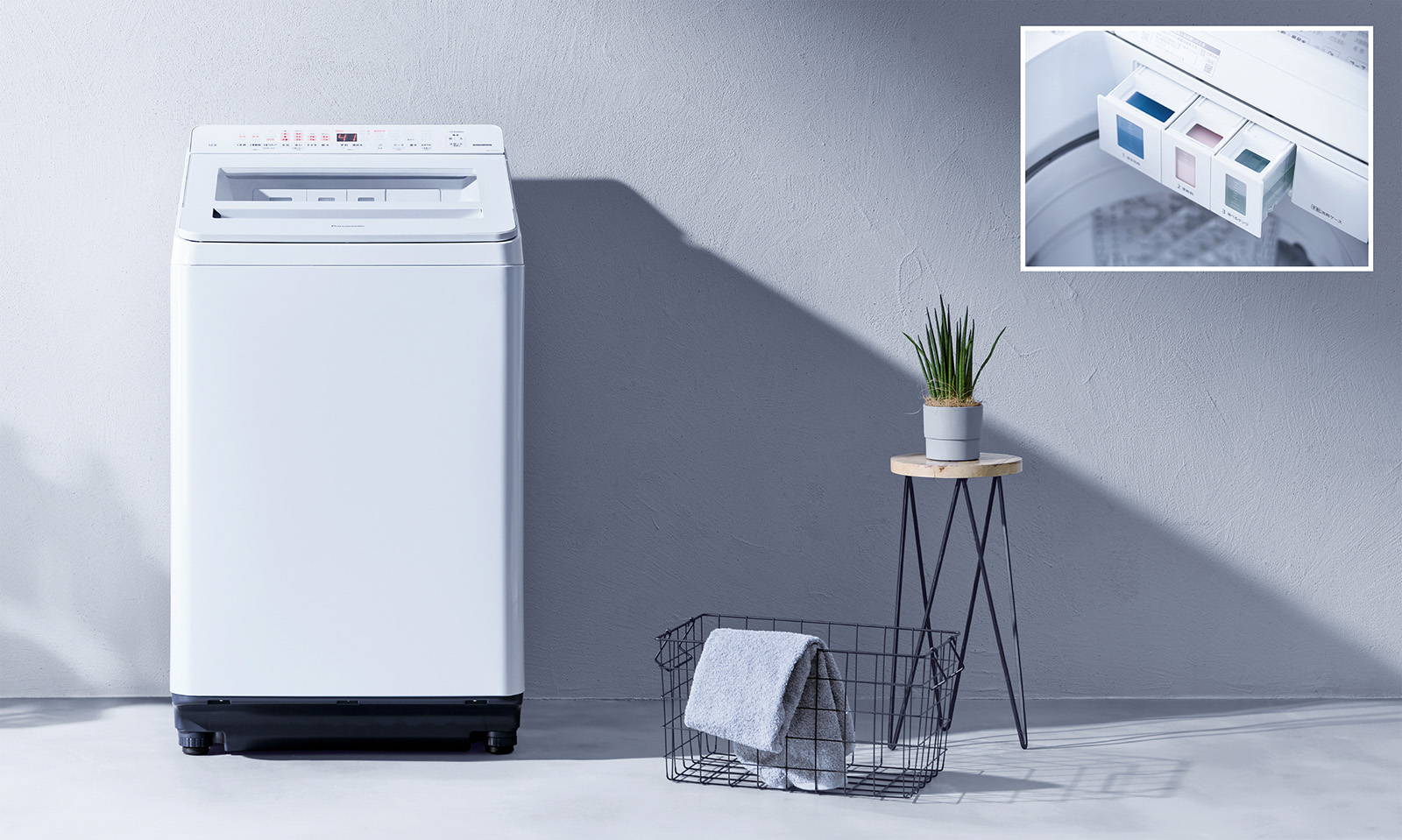 全自動洗濯機（インバーター制御）NA-FA12V3」ほか計8機種を発売