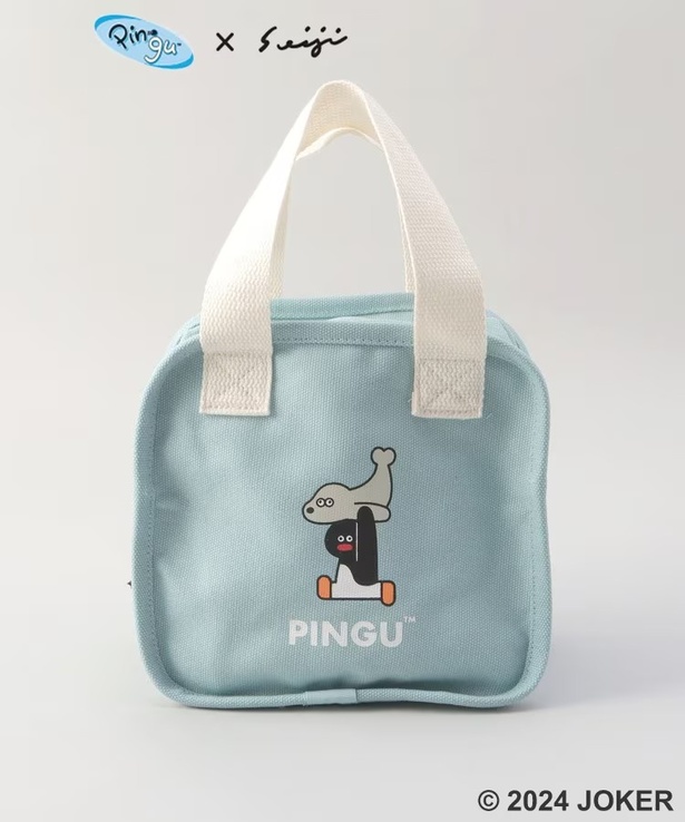 びっくり顔の「ピングー」？松本セイジコラボのランチグッズがかわい