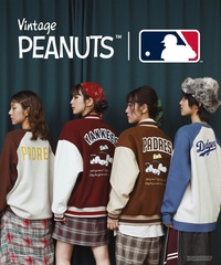 スヌーピーの初期アートやMLBコラボも！「DOUBLE NAME」×PEANUTS秋