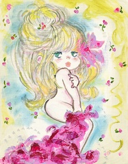 2年ぶり！亜土ちゃんの原画・版画を一堂に集めた「水森亜土 新作展」が