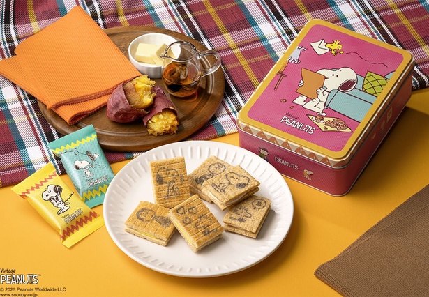 スヌーピーデザインの秋冬グッズや限定フレーバーも！「シュガーバター