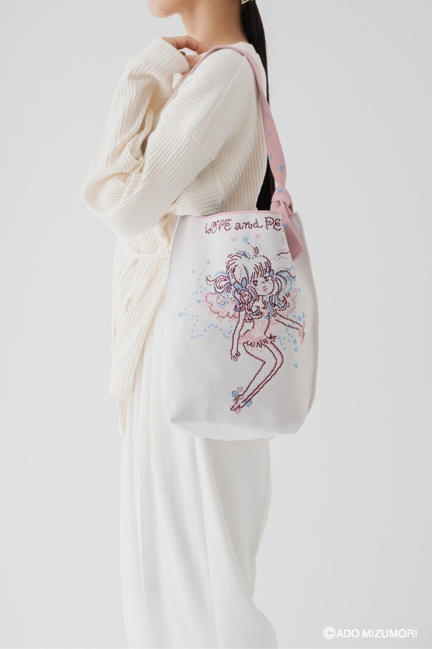 水森亜土×KNT365、“エモかわいい”新作バッグが登場！エコで使える4