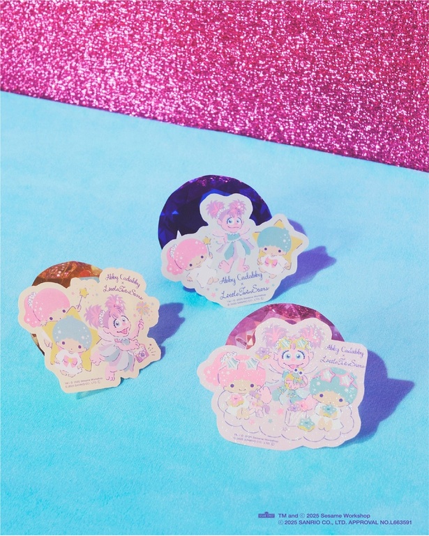セサミストリート「アビー」×サンリオ「キキララ」の“ゆめかわ”コラボ