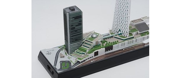 画像1 / 8＞天空や街並みをリアルに再現した東京スカイツリー建築模型