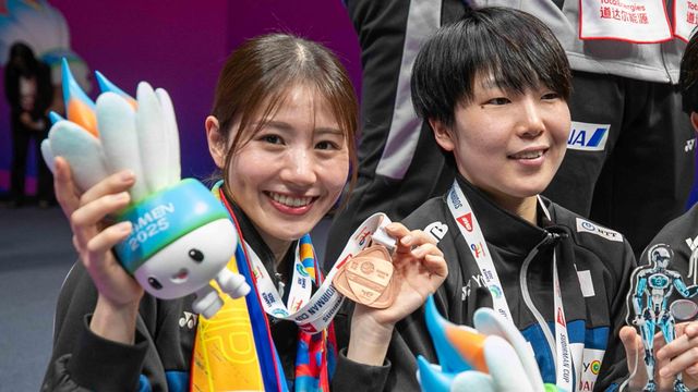 志田千陽×山口茜の大会限定ペアが勝利でチームを引っ張り再春館製薬が6