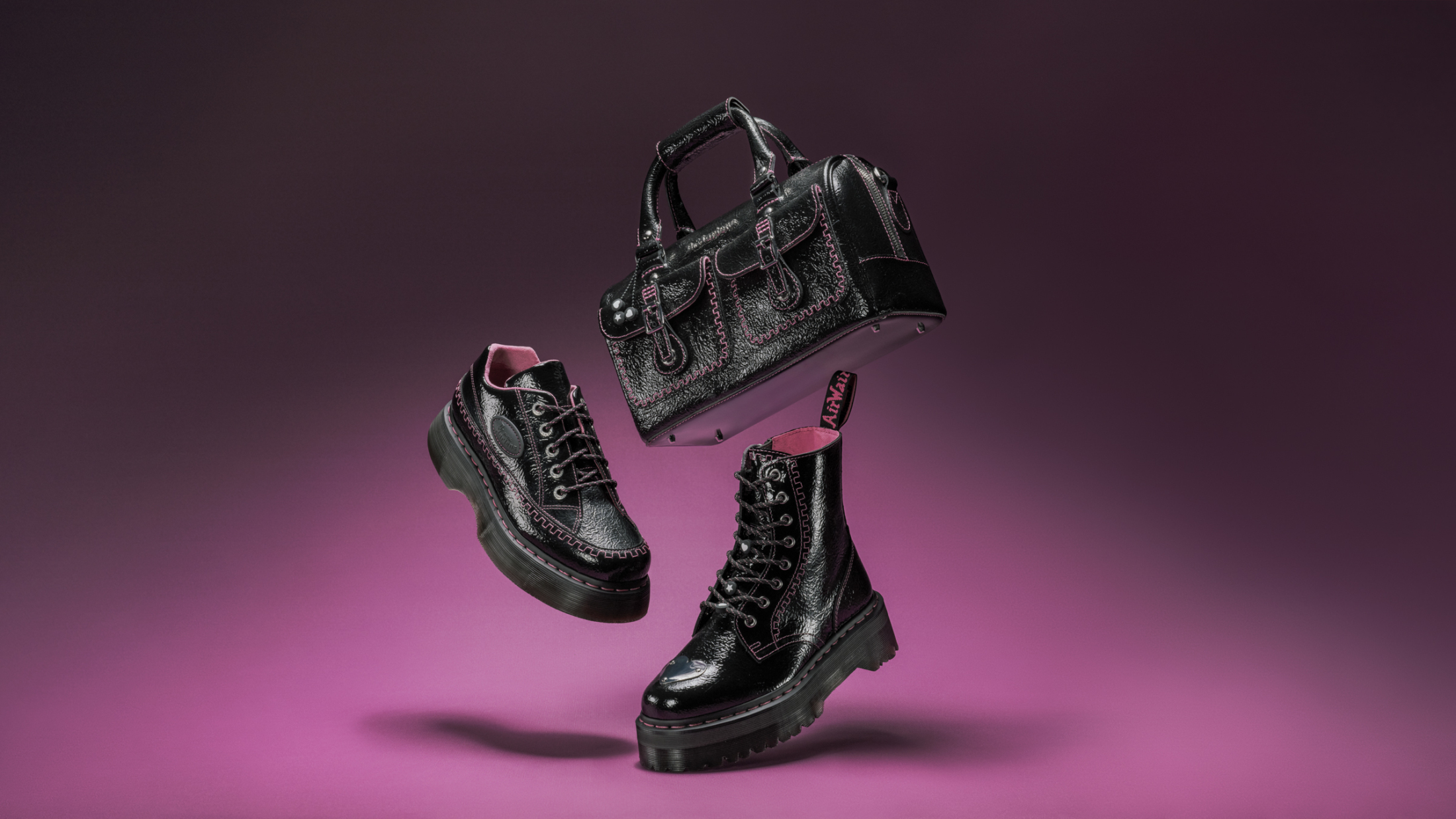 ドクターマーチンからバレンタインコレクションが登場、ハートモチーフ