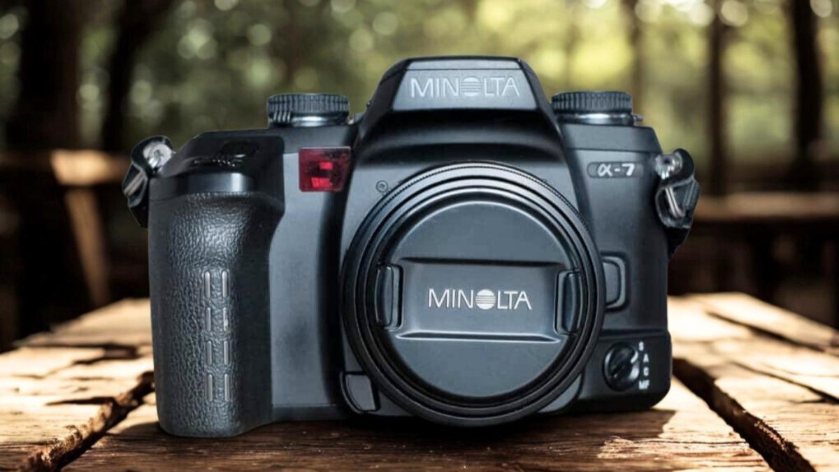 MINOLTA α-7 フィルム一眼レフカメラ 【レンズ2本 作例あり】 MINOLTA