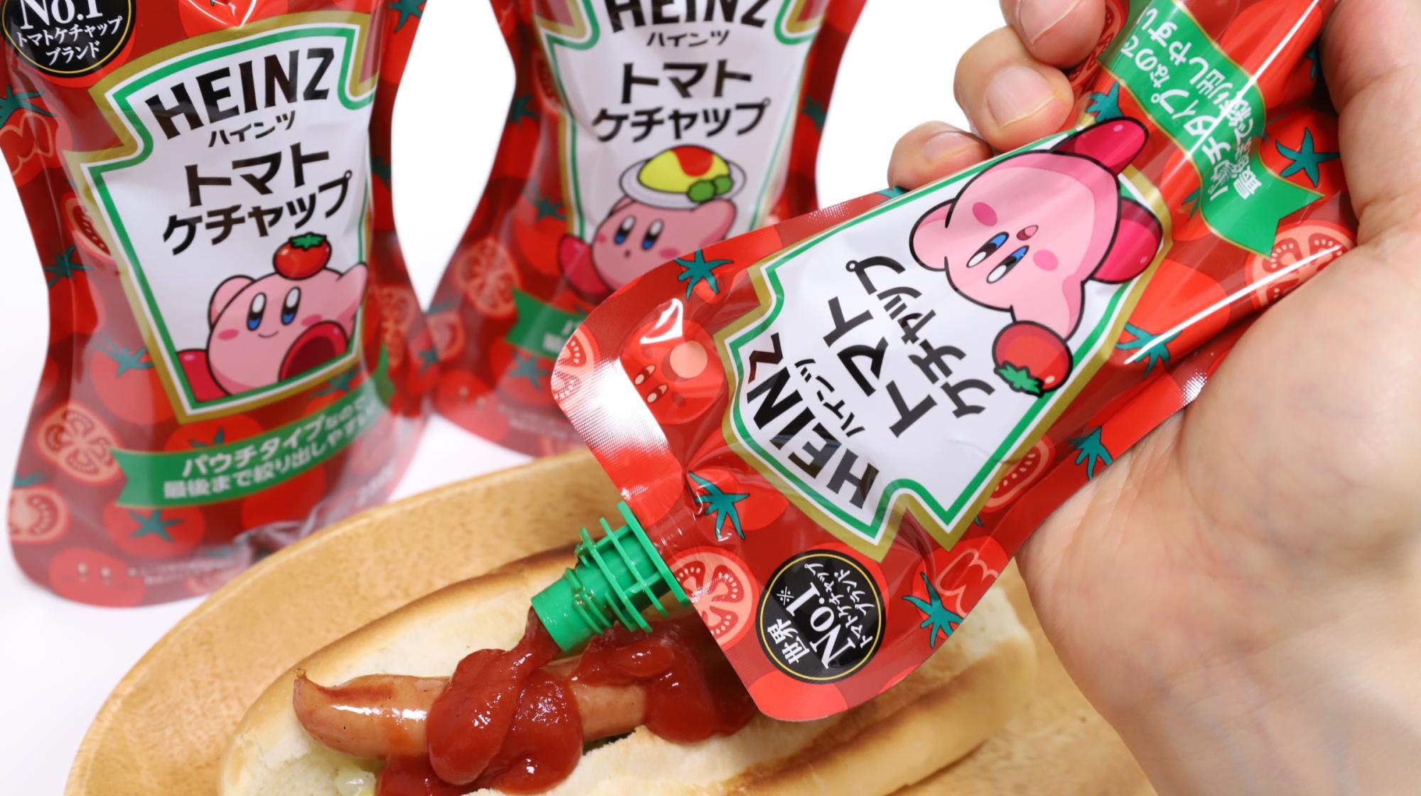 幻のカービィのケチャップをゲット！パッケージにカービィが隠れている