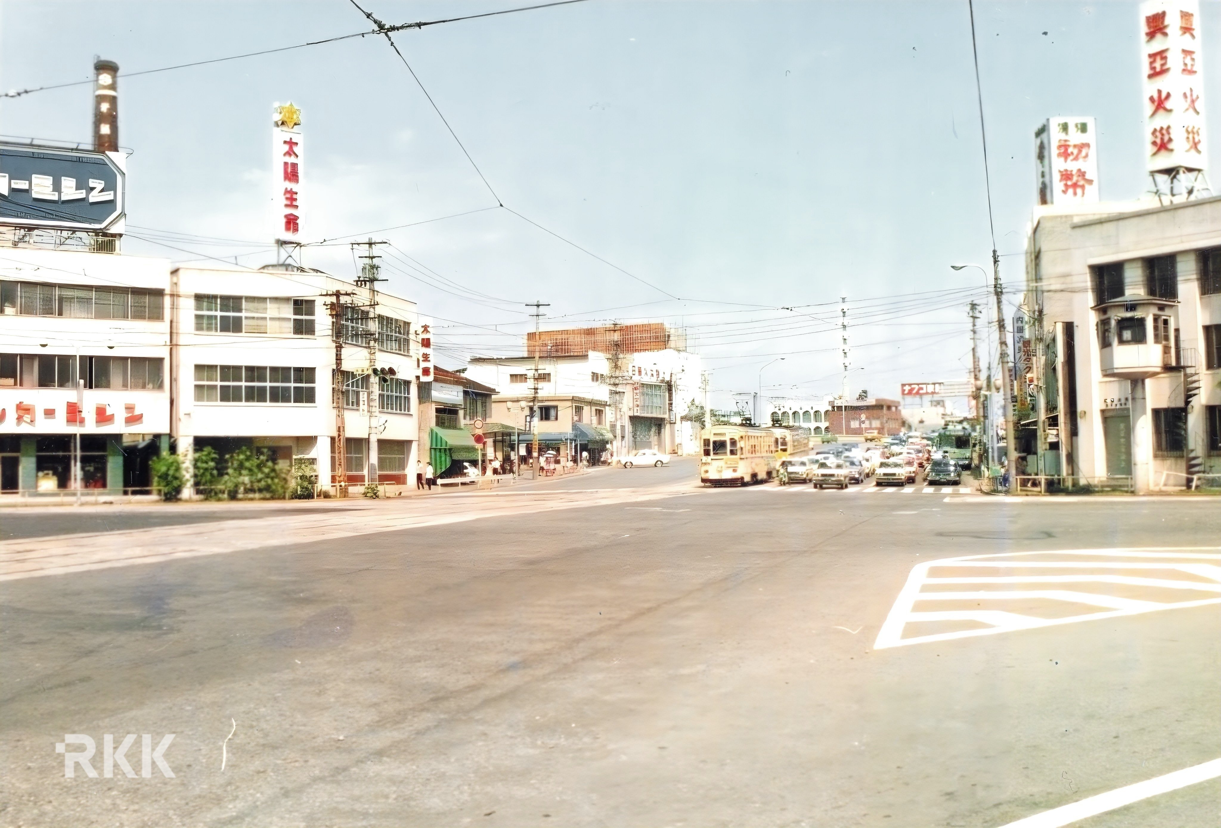 水道町交差点【懐かしの風景と意外な地名・RKKフォトミュージアム#1