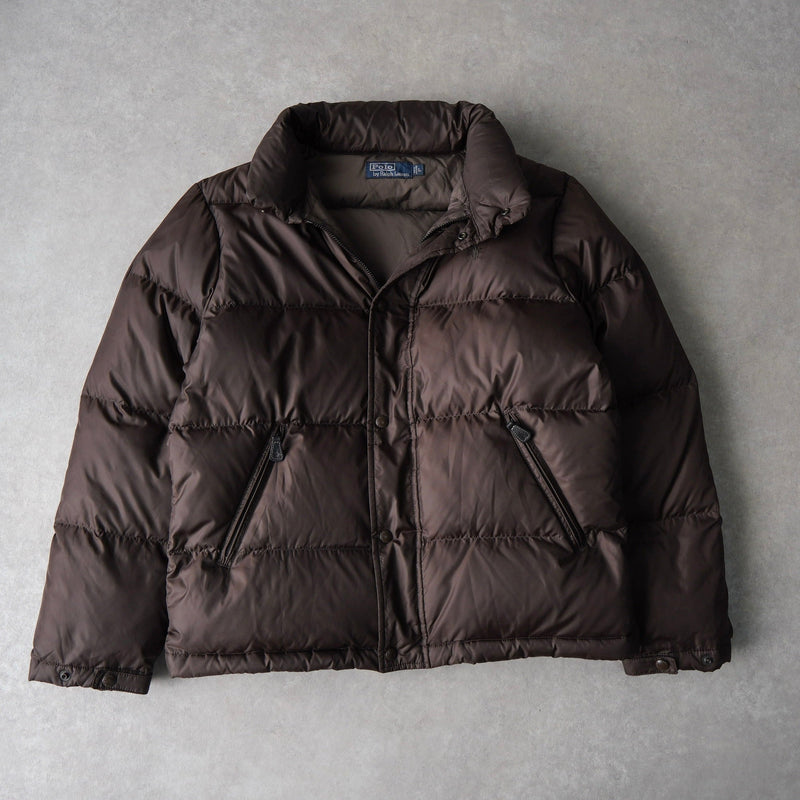 ポロ バイ ラルフローレン ダウンジャケット ブラウン | ブランド古着
