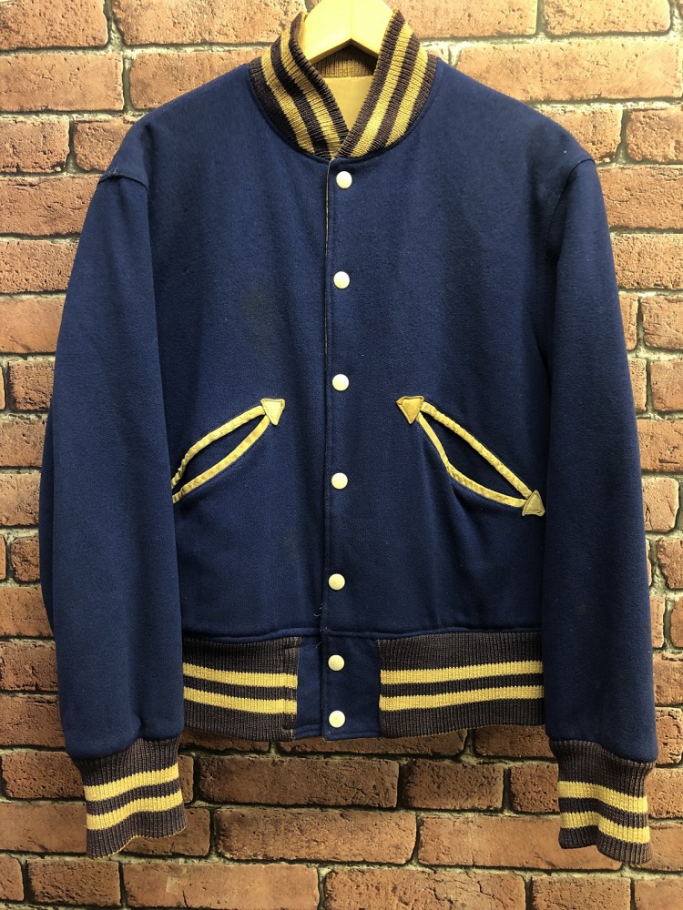 ANOTHER BUTWIN JACKET by JACK BUTWIN 50s リバーシブル スタジアム