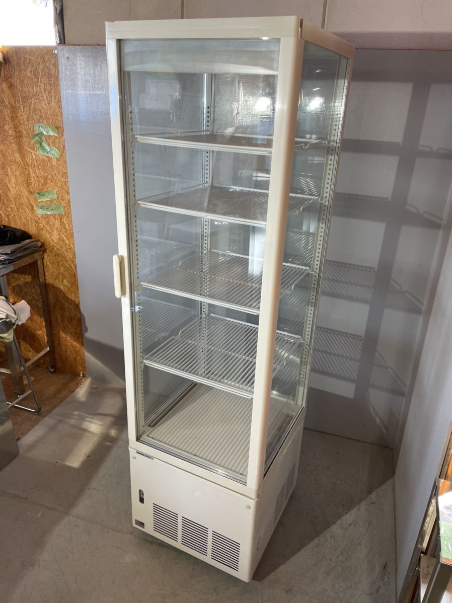 SSR-281N 冷蔵ショーケース 中古美品 パナソニック 業務用 4面ガラス