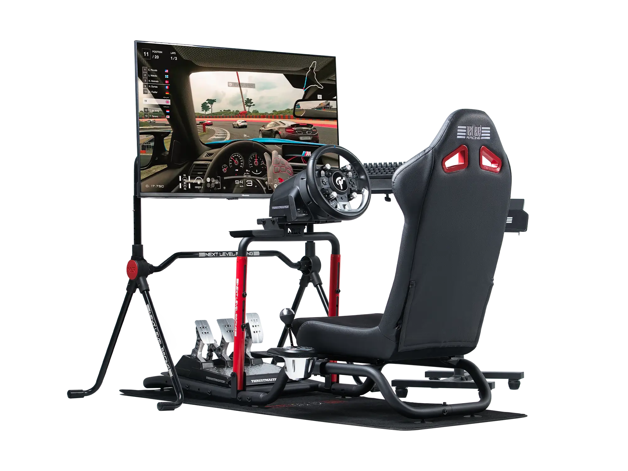 Enhance Your Sim Racing Experience with the Wheel Stand Lite 2.0