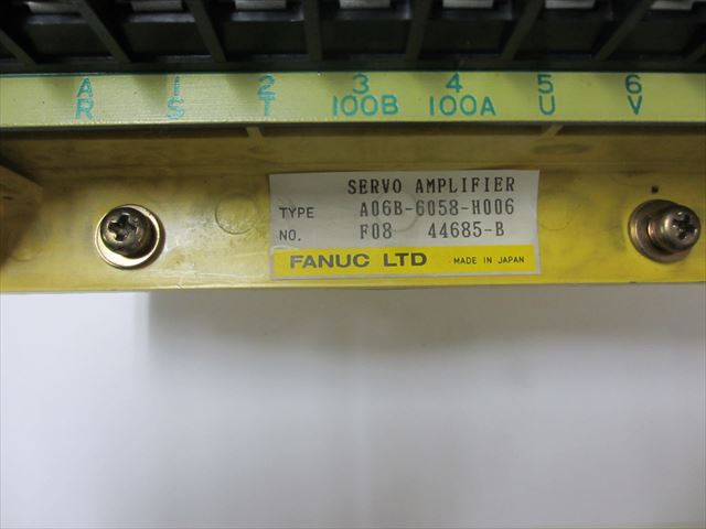 FANUC サーボアンプ（Z軸用）A06B-6058-H006 | 日本電子サービス部品販売