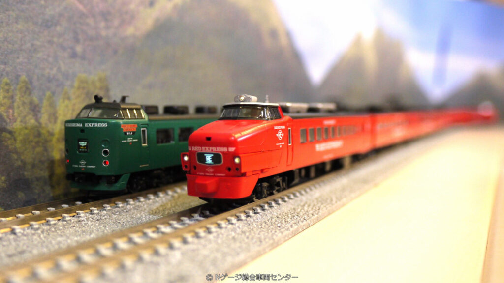 TOMIX 485系 KIRISHIMA EXPRESS 3両編成 開封記録（品番：98469） - N
