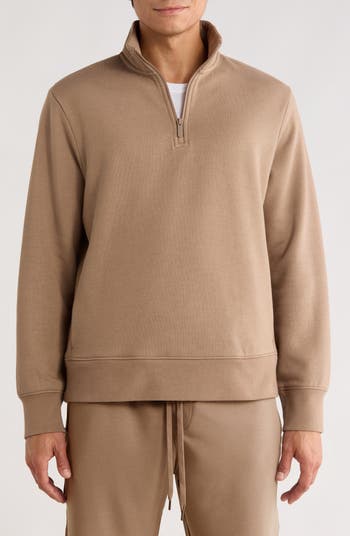 Zella Vital Fleece Quarter Zip Pullover | Nordstrom