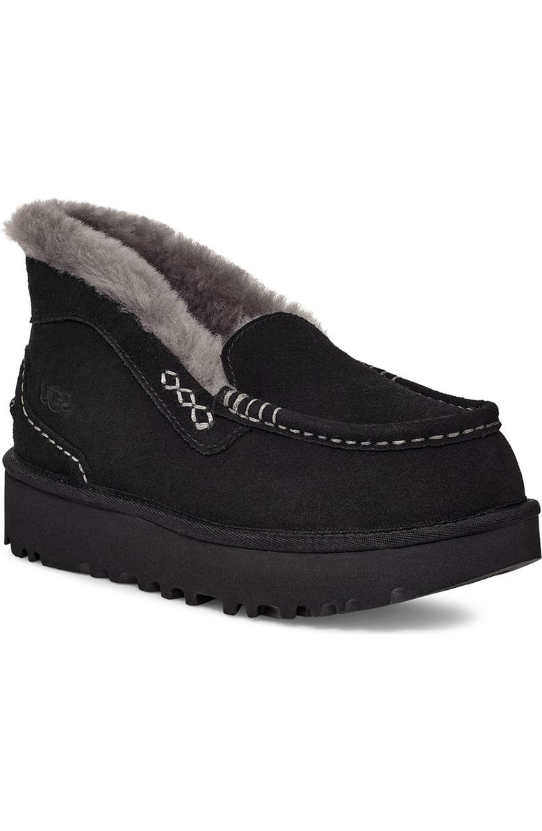 UGG® Ansley Parc Genuine Shearling Platform Slipper (Women
