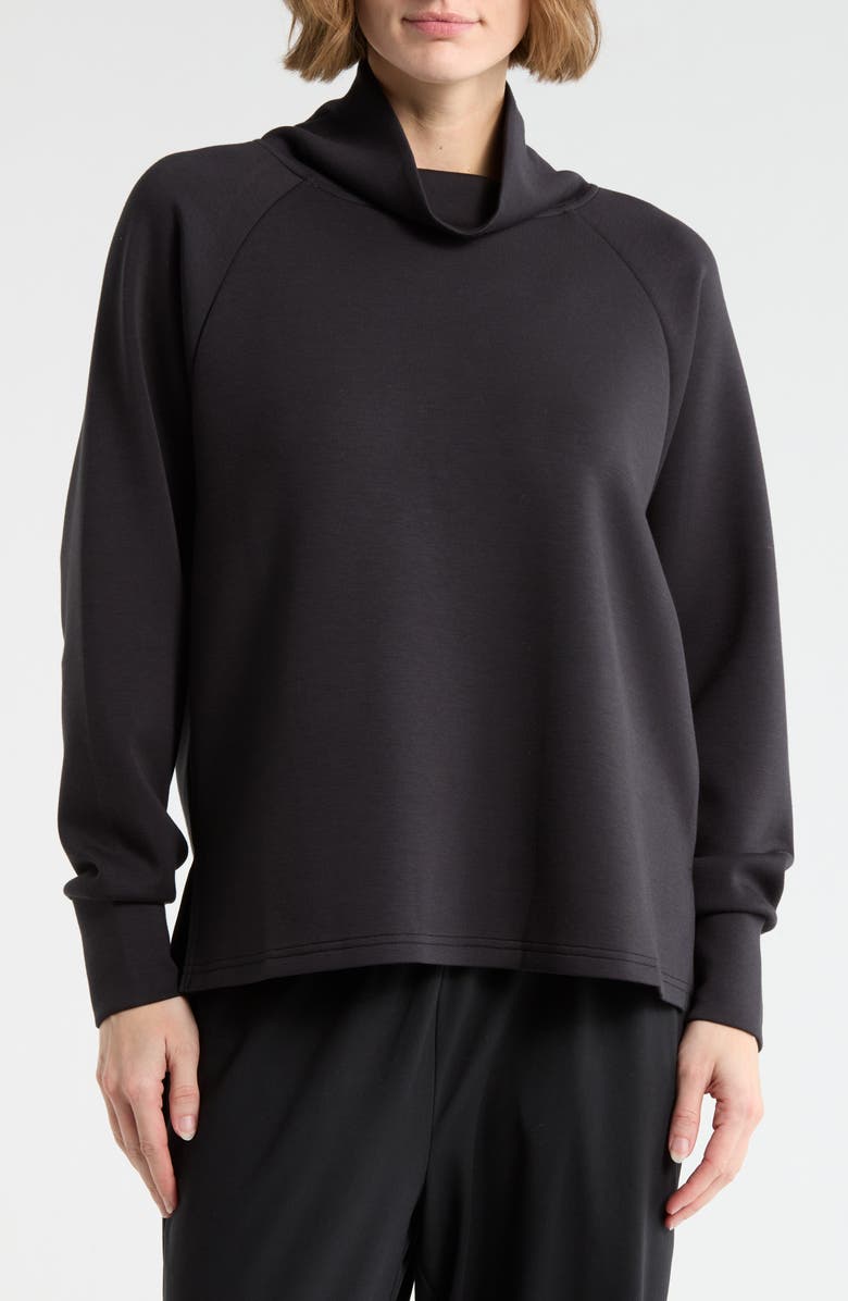 Z by Zella Whisper Knit Turtleneck Sweatshirt | Nordstromrack