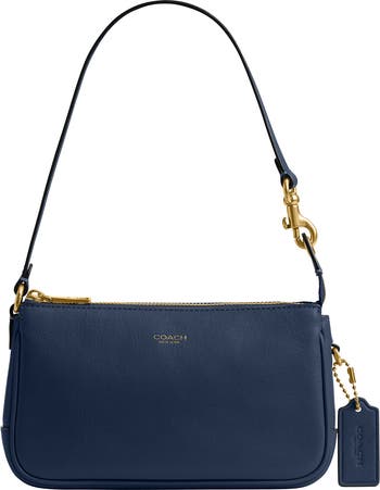 COACH Plaza 18 Natural Grain Leather Shoulder Bag | Nordstrom