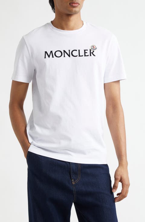 Moncler Logo Patch Graphic T-Shirt | Nordstrom