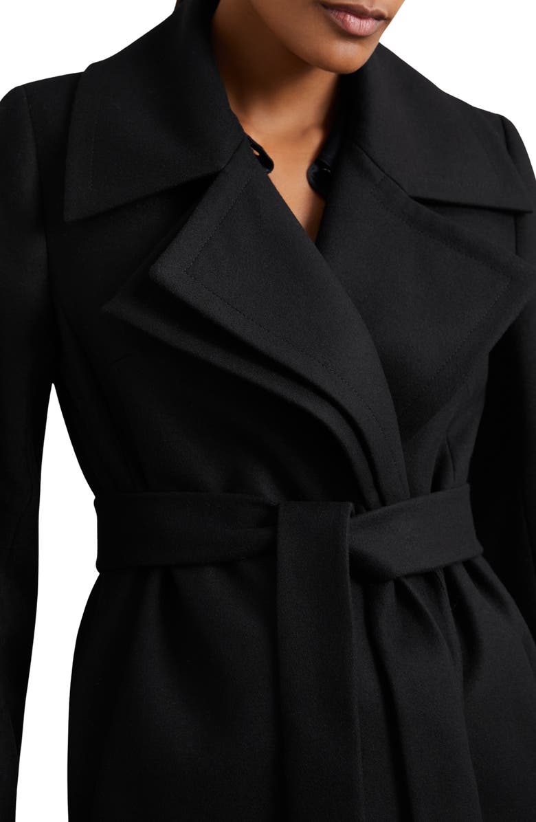 Reiss Odette Wool Blend Wrap Coat | Nordstrom