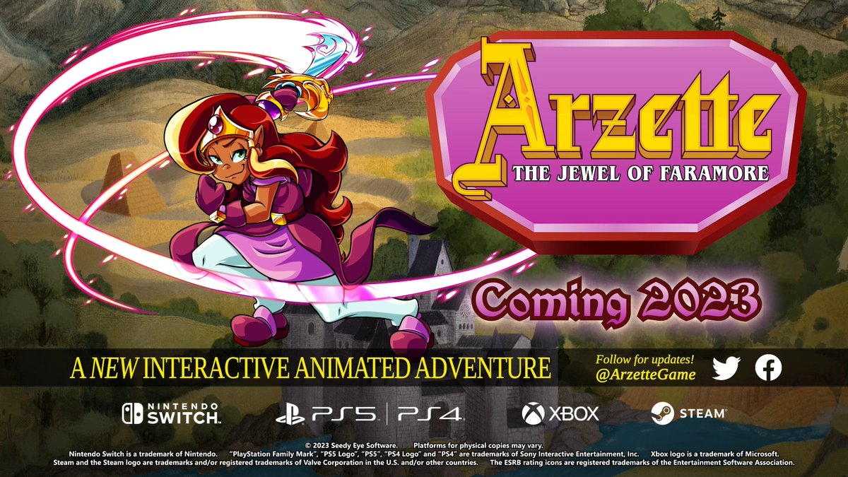 Arzette: The Jewel of Faramore announced for Switch