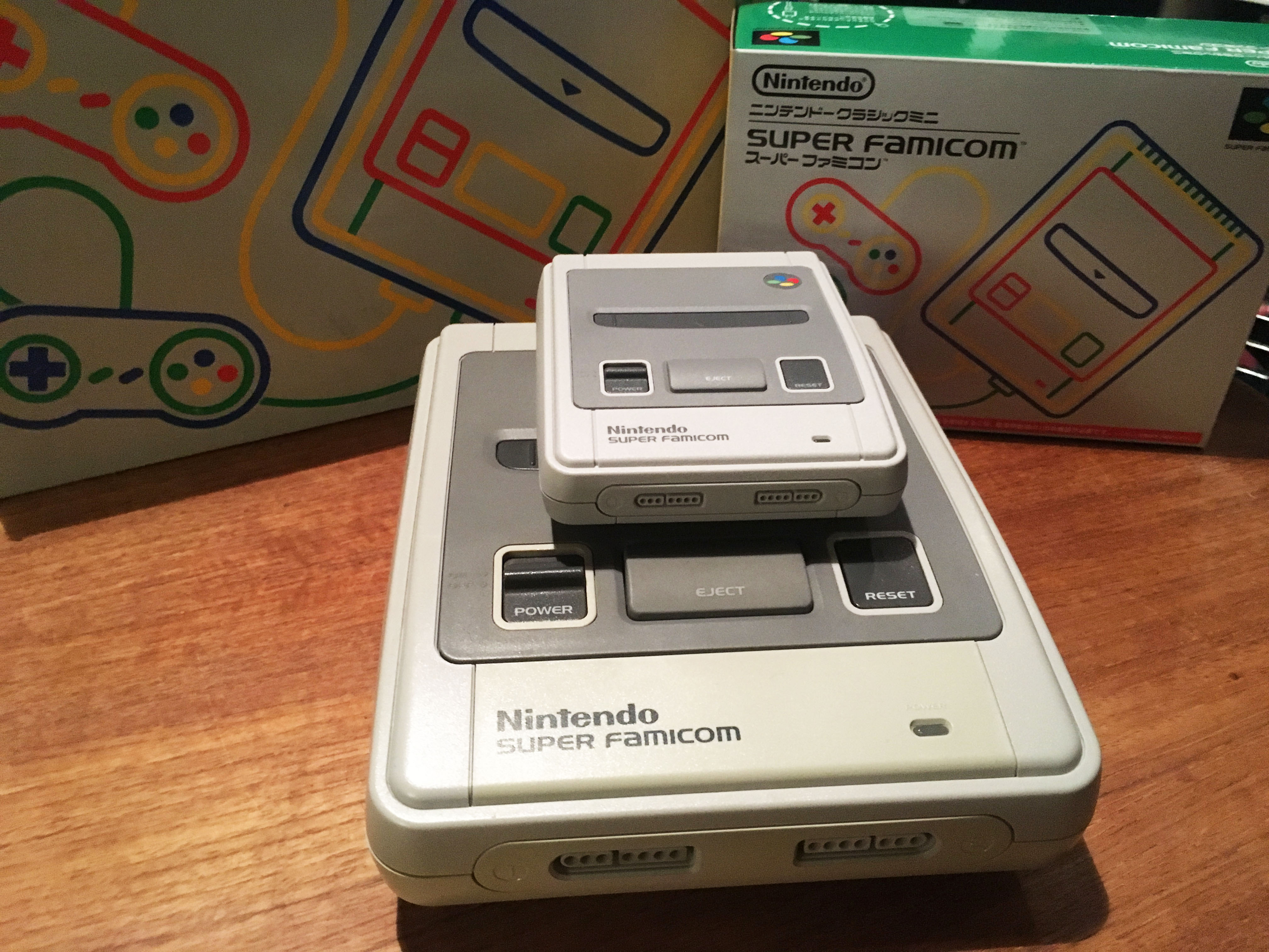 Complete Nintendo Classic Mini collection – with the original