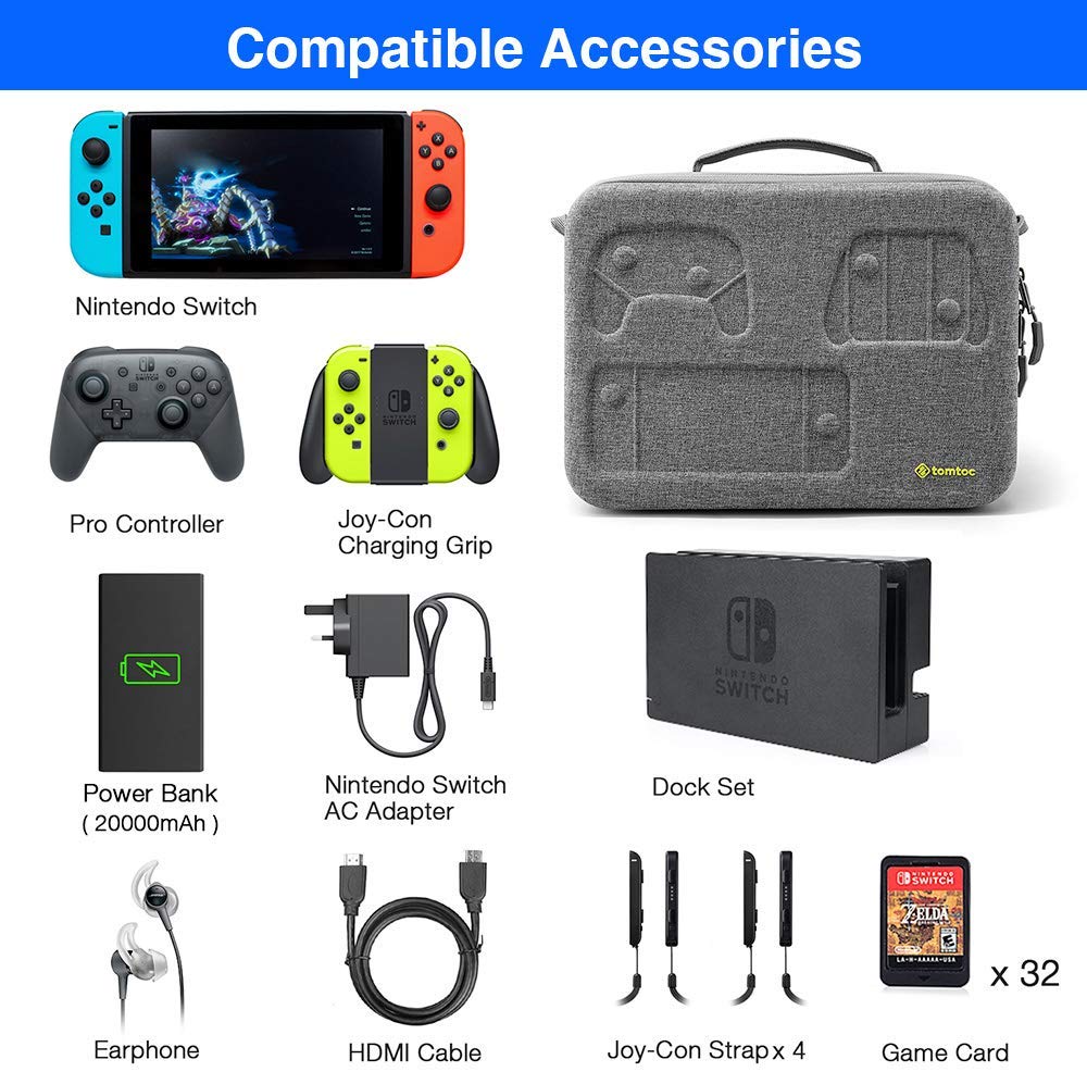 tomtoc Professional Switch Case – NintendoSoup