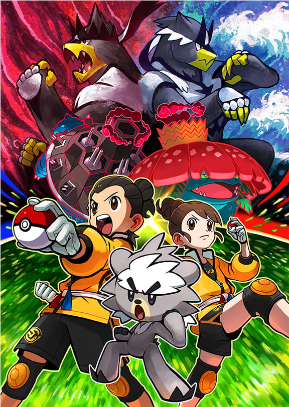 New Official Artwork Shared For Pokemon Sword/Shield's Expansion