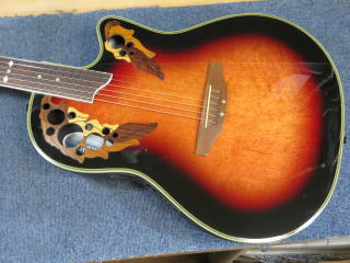 オベーション・セレブリティ - ネックジョイント、フレットすり合わせ