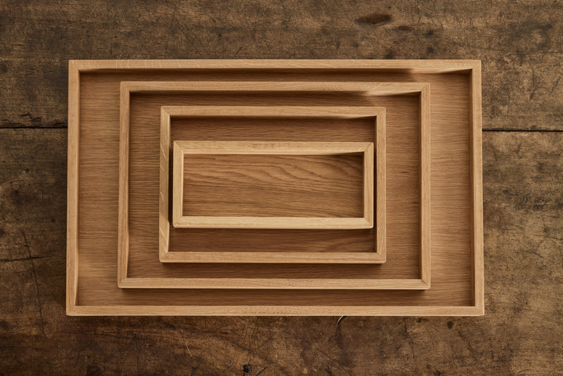 Rectangular Tray, Natural Oak – Nickey Kehoe
