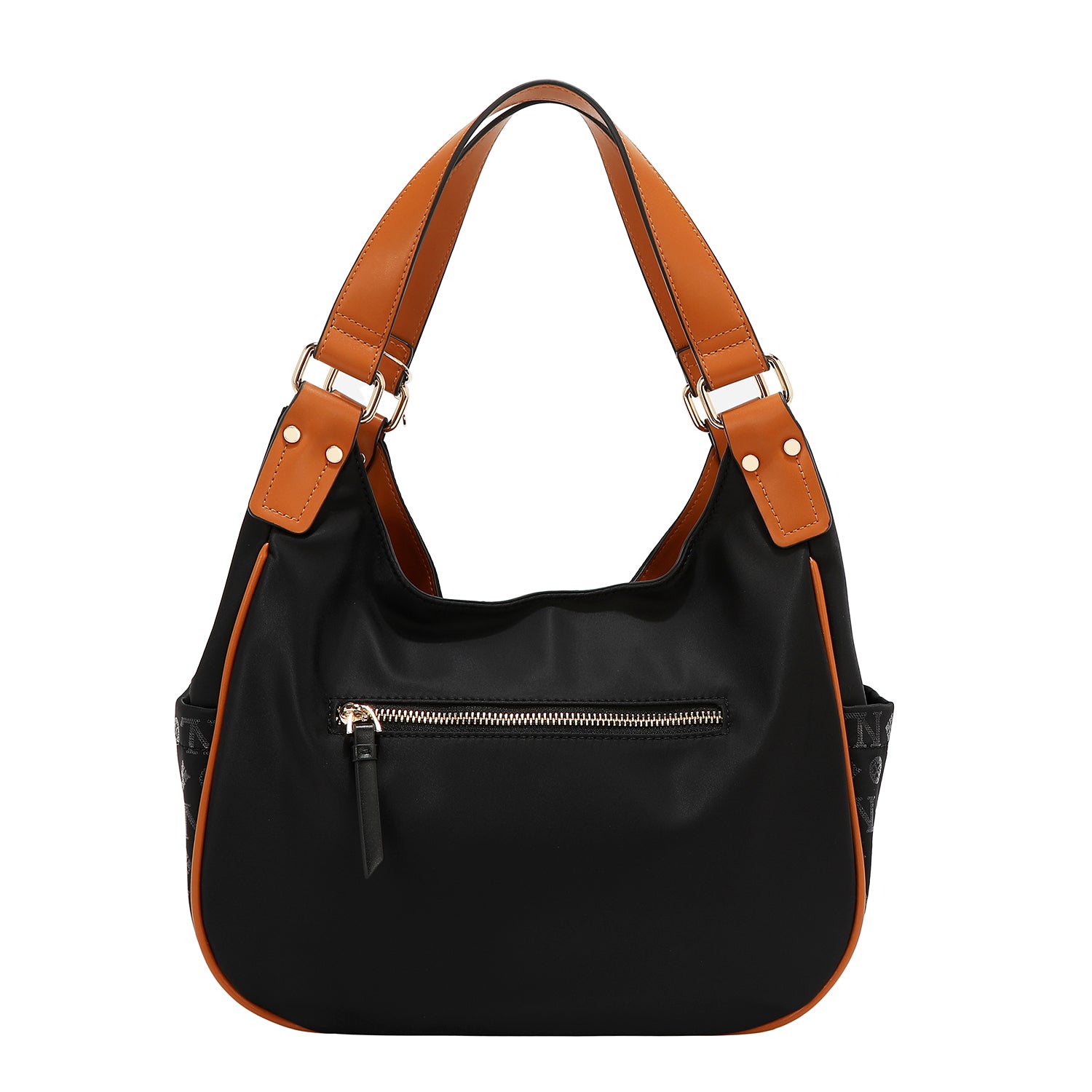 Monogram Logo Shoulder Bag Combining Effortless Chic, Practical