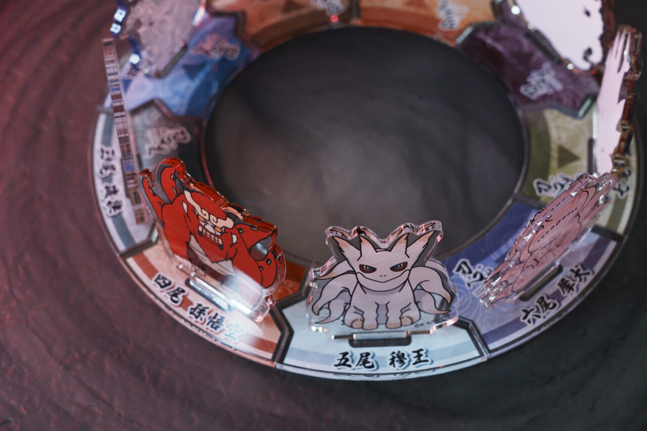 つながる尾獣アクスタが尊すぎる】9体揃えて“あの陣形”が再現できる