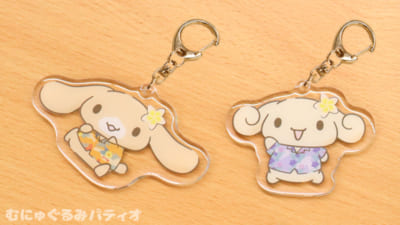 サンリオ」シナモンのアロハシャツ姿が激カワ！缶バッジ・むにゅぐるみ